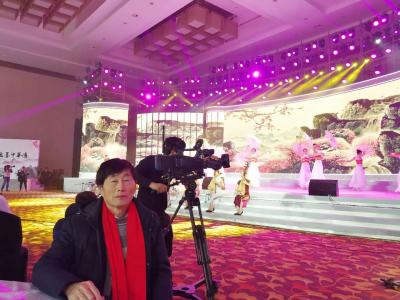 赵国毅生活-2018年1月10日，人物画家中国人民大学画院教授赵国毅，受邀参加中国教育电视台【图3】