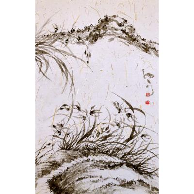 周牧天日记-～～近来尤喜苦瓜和尚皴法，极其恶心当代脱离传统的什么自创皴法，二十多年前虽临摹了【图1】