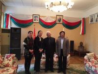 艺术家李尊荣生活:波黑大使安东·里尔先生也收藏了我的作品水墨虾一幅[胜利]，大【图0】