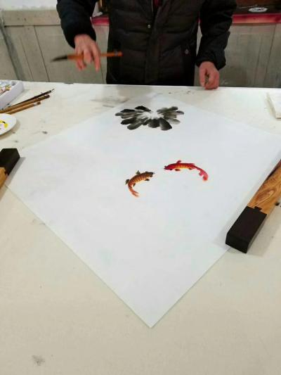 徐如茂收藏-应阆巴文旅公司任总之邀现场献丑一番，请行家批评指正。作品已被收藏【图5】