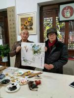 艺术家徐如茂收藏:应阆巴文旅公司任总之邀现场献丑一番，请行家批评指正。作品已被【图5】