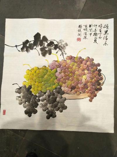 徐如茂收藏-应阆巴文旅公司任总之邀现场献丑一番，请行家批评指正。作品已被收藏【图8】