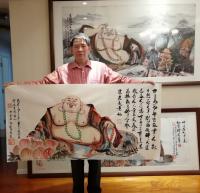 艺术家尚建国日记:世上万物都有缘
实实在在就自然
花看半开酒微醉
天道忌【图1】