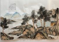 艺术家李玉凤日记:山水有清辉！【图0】