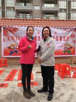 艺术家叶仲桥生活:昨天，随云浮市书法家协会到云安区农村写春联，中央电视台乡土栏【图3】