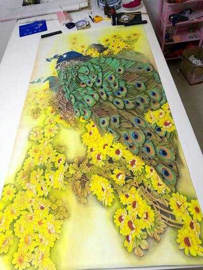 胡记领日记-精品六尺工笔欣赏【图1】