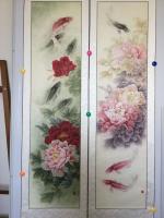 艺术家崔英阁日记:崔英阁 国画 静物 方斗《硕果图》；大家品鉴！【图2】