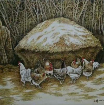 杨金婷荣誉-烙画作品《乡韵》在2015中国洛阳“三彩杯”第三届创意设计大赛荣获金奖。【图1】