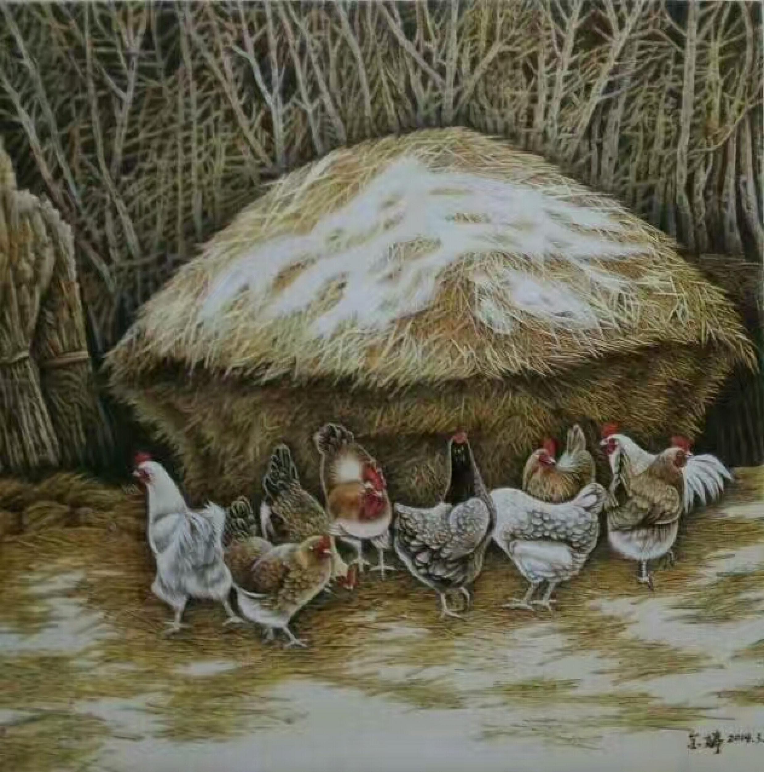 杨金婷荣誉-烙画作品《乡韵》在2015中国洛阳"三彩杯"第三届创意设计