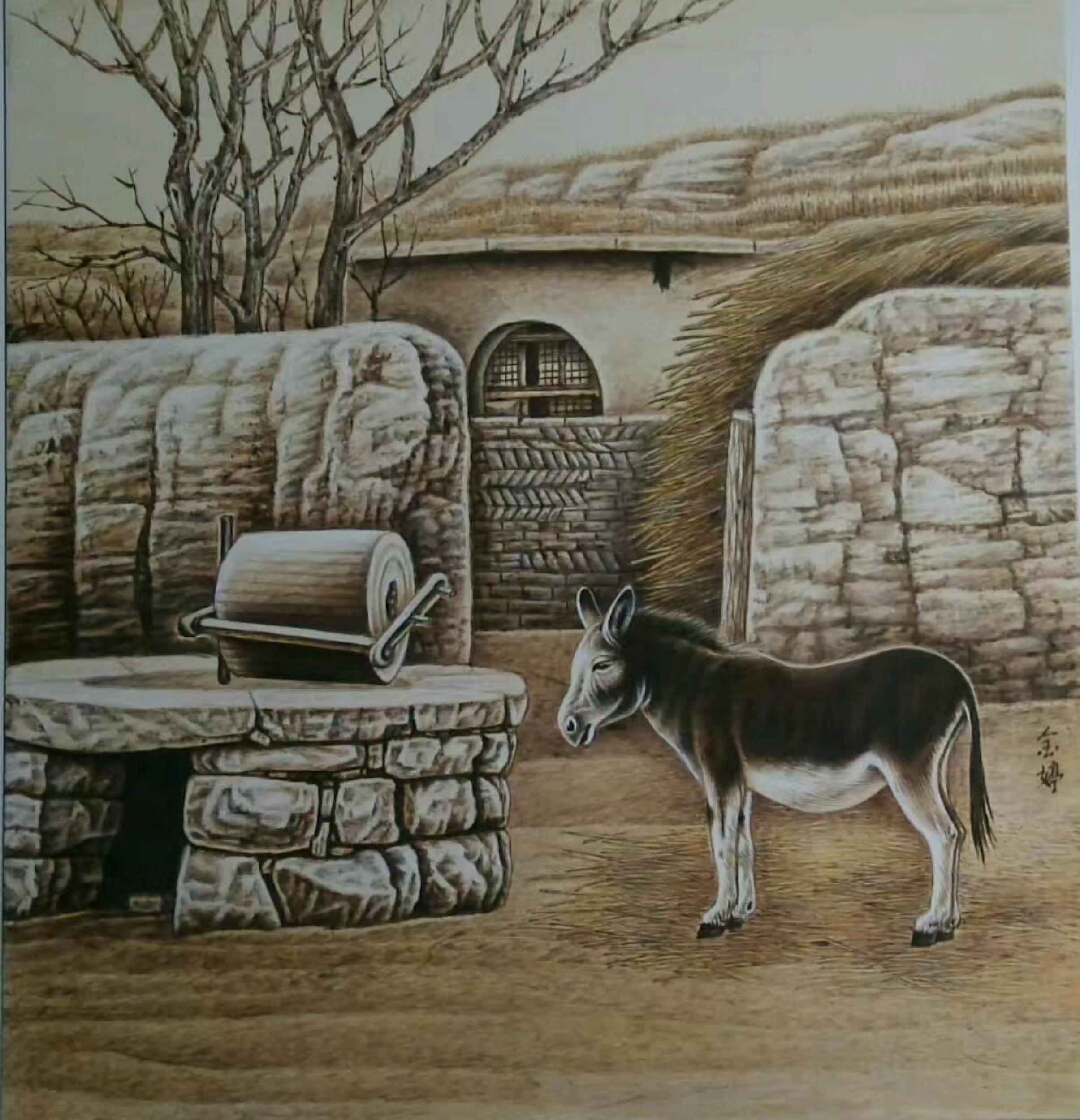 杨金婷荣誉-烙画作品《乡情》在第十三届中国(深圳)文化产业博览交易