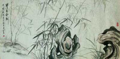 苏进春收藏-竹系列《节节高升》，漳平客户订单完工，苏进春【图1】