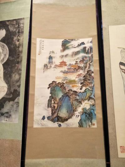 徐如茂收藏-四川省著名山水画家赵映宝先生九十大寿现场，赵老是一位德高望重的老画家，尤其是小青【图7】