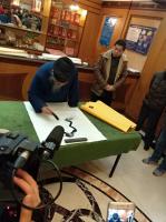 艺术家郑诚生活:应邀请参加陕西省老子书道研究会常务理事大会……【图1】