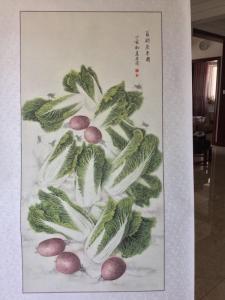 艺术品图片：艺术家崔英阁国画作品名称《百财聚来图》价格30000.00 元