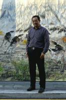 艺术家苏进春日记:国画新作《天山雄风》，展现天山狼群的野性，苏进春【图0】