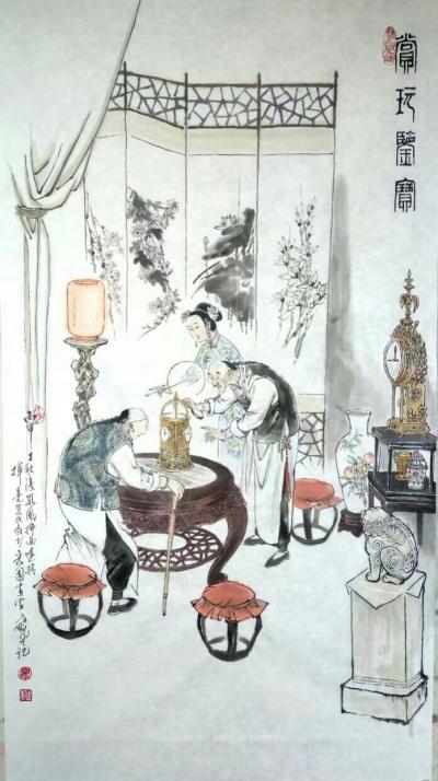 窦世魁日记-窦世魁国画鉴赏系列之《赏玩鉴宝》【图2】