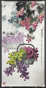 艺术品图片：艺术家徐建清国画作品名称《花鸟》价格16000.00 元