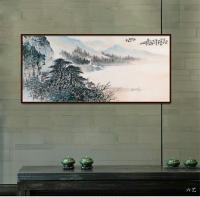艺术家李亚南日记:国画山水《禅悦》李亚南作品。根据诗词：门庭清妙即禅关，枉费黄【图5】