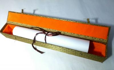 李牧收藏-定制 的书法瘦金体《千字文》完成！谢谢各位朋友支持！李牧【图4】