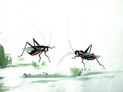 李牧日记-再作《事事如意》国画花鸟，春节氛围日益浓厚，寓意吉祥，李牧【图3】