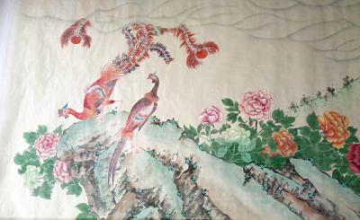 石海博日记-巨副长卷《百凤图》，宽60公分左右，长50米左右，仅此一套，收藏，送礼，面子十足【图8】