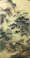 艺术家李伟成日记:仿古山水国画《深山访友图》完成，欢迎评鉴，欢迎订制【图0】
