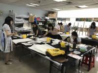 艺术家粟盛林生活:给深圳华为员工学国画第二期学员进行国画培训！苦中有乐撸起袖子【图3】