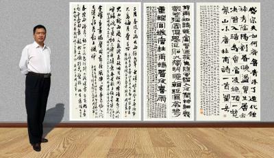 周建军日记-冰冻三尺，非一日之寒。周建军书法作品三幅 请大家扶正 多提宝贵意见【图2】