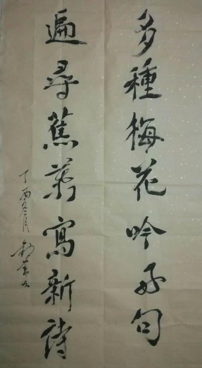 刘书友日记-像我这样的书法也是没几个了吧 是不是颠覆了三观 哈哈【图1】