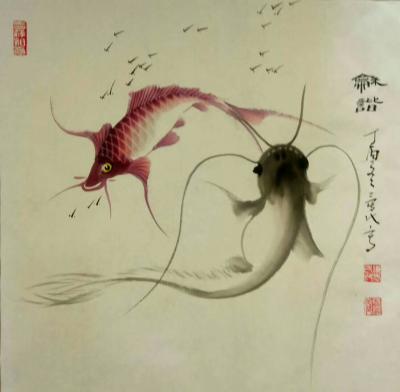 陈爱民日记-鱼乐图 形态各异 请各位斧正 陈爱民作品【图4】