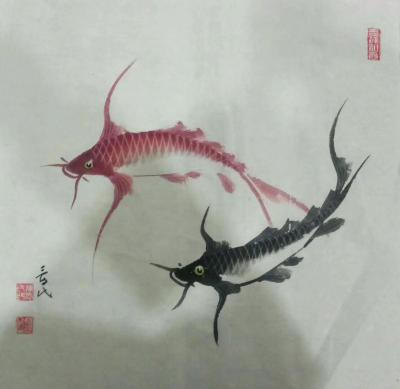 陈爱民日记-鱼乐图 形态各异 请各位斧正 陈爱民作品【图7】