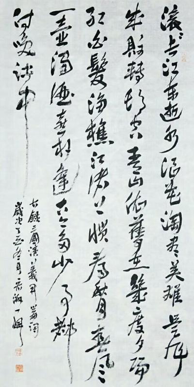 陈宏洲日记-陈宏洲草书作品 条幅 欢迎品鉴 提出宝贵建议 喜欢的联系【图4】