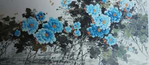 艺术品图片：艺术家李国庆国画作品名称《牡丹》价格300.00 元