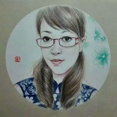 刘晓宁日记-美女们趁你们年轻赶紧定做一张自己的肖像吧，每次出现场大部分是画小孩儿，女人们做了【图2】