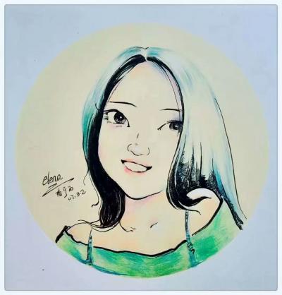 刘晓宁日记-美女们趁你们年轻赶紧定做一张自己的肖像吧，每次出现场大部分是画小孩儿，女人们做了【图6】