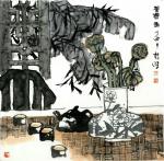 魏杰日志-魏杰老师 水墨画 小作几幅 谢谢各位一直以来的支持 祝大家节【图3】