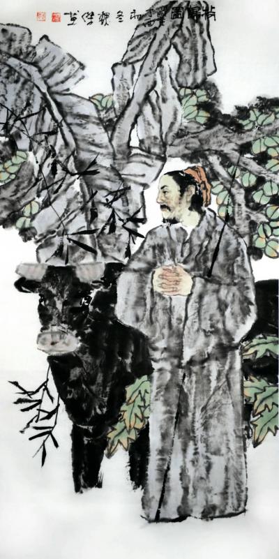 魏杰日记-魏杰老师 水墨画 小作几幅 谢谢各位一直以来的支持 祝大家节日快乐了【图4】