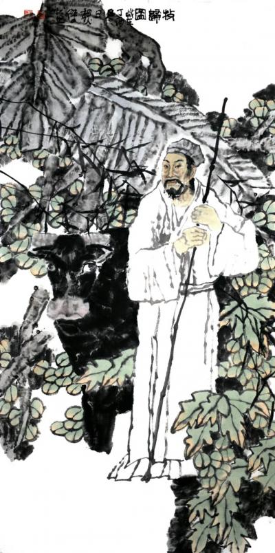 魏杰日记-魏杰老师 水墨画 小作几幅 谢谢各位一直以来的支持 祝大家节日快乐了【图5】