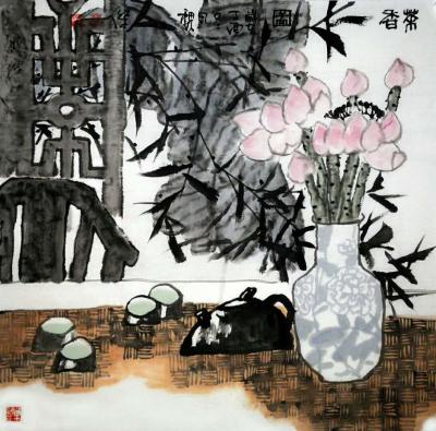 魏杰日记-魏杰老师 水墨画 小作几幅 谢谢各位一直以来的支持 祝大家节日快乐了【图6】