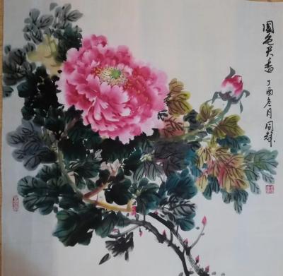 李同辉生活-我去北部商城参加书画家笔会，有兴趣的朋友请前来观赏指导。【图1】