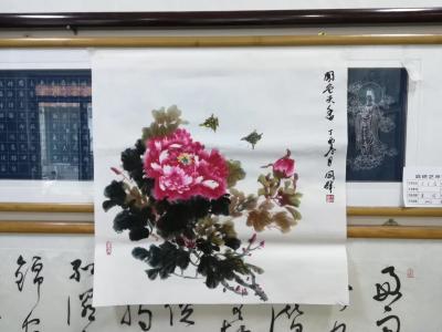 李同辉生活-我去北部商城参加书画家笔会，有兴趣的朋友请前来观赏指导。【图3】