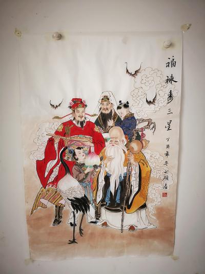 胡记领日记-福禄寿三星【图1】