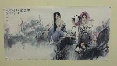 贾国英收藏-喜事，朋友割爱，转让一幅姚有多先生一幅四尺整张精品给我，多谢！姚有多先生是我恩师【图1】