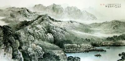 蔡永田日记-近期写生作品，太行锡崖沟，厚重与秀美的结合地，蔡永田【图1】