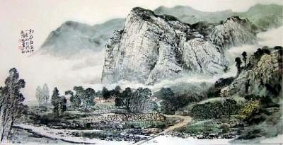 蔡永田日记-近期写生作品，太行锡崖沟，厚重与秀美的结合地，蔡永田【图2】