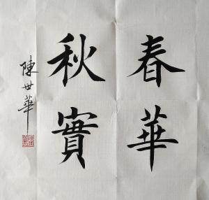 陈世华书法作品《【书法3】作者陈世华》价格500.00元