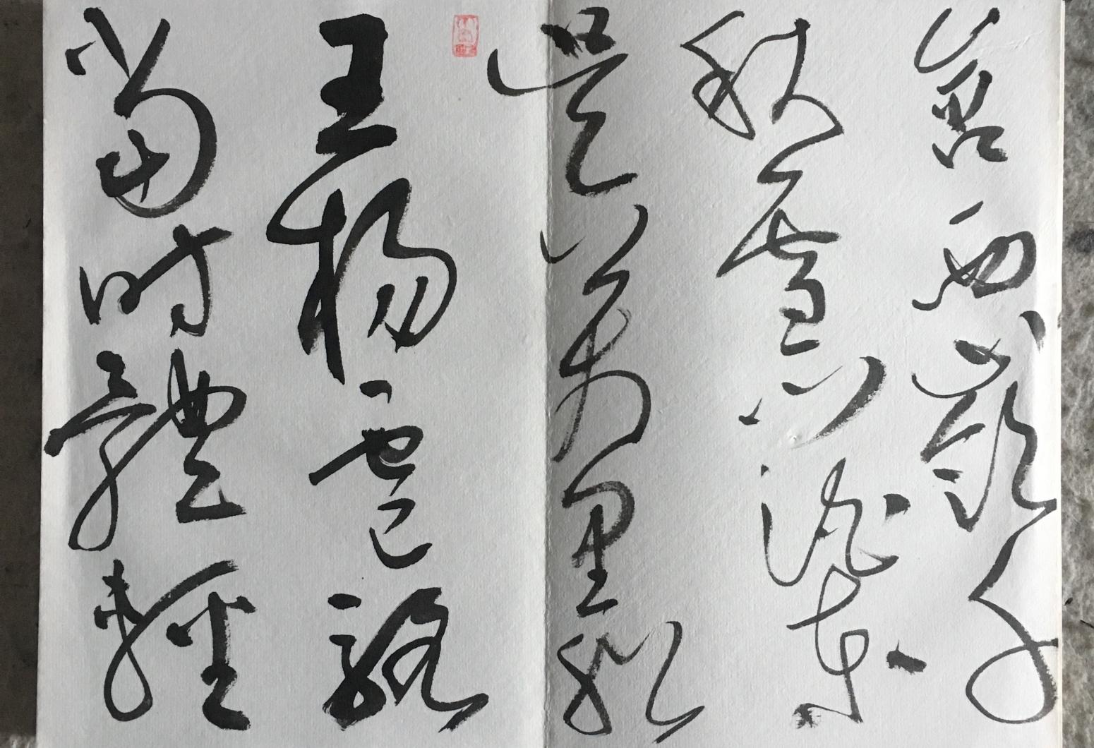 王永书法作品《草书册页》【图0】