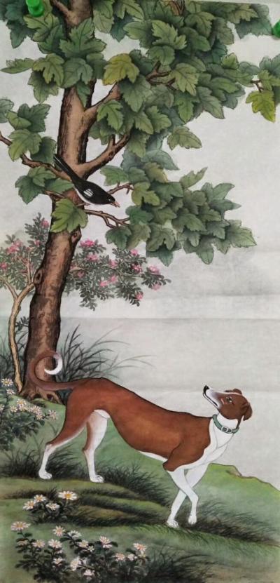 刘安同日记-国画新作《春意》，尚未题款，敬请欣赏，刘安同【图2】