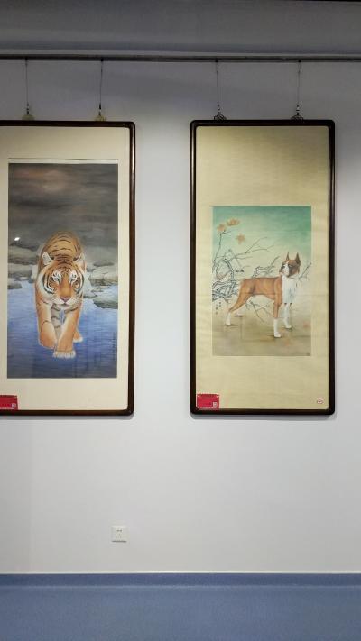 于永强日记-刘奎领绘画艺术研究院优秀作品展今天开幕
我和段忻然恩师及天津美术学院何廷喆教授【图3】