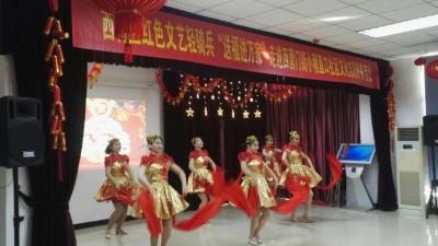 安士胜生活-西青文化馆红色轻骑兵送福进万家走进西营门街小稍直口村[。【图4】